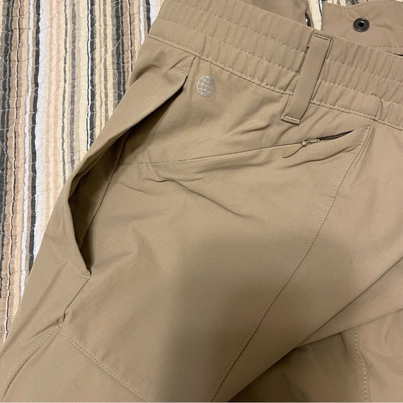 adidas Men's 38x30 Khaki Joggers - Picture 8 of 10